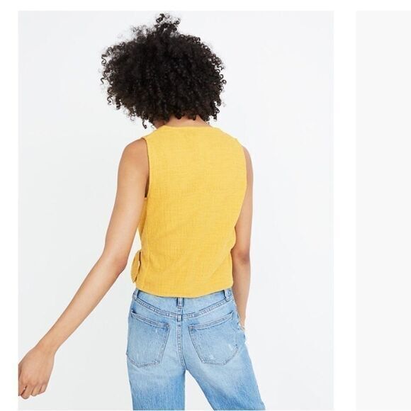 NWT madewell top Wrap-Tie Tank Top - Picture 3 of 16